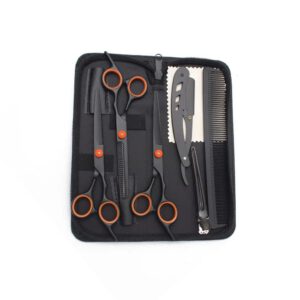 nożyczki fryzjerskie zestaw kosmetyka pośmiertna