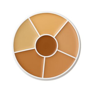 Podkład FunerCover 6 kolorów - Produkty Funeralne i Akcesoria pogrzebowe On-Line Paleta podkład do kosmetyki posmiertnej Funer Cover